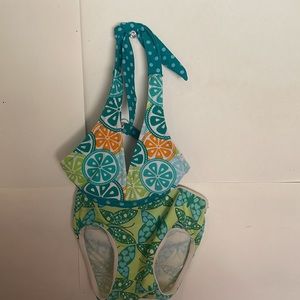 Old Navy swimsuit bikini 👙 6-12 months adorable wear 2 ways